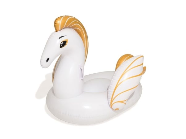 Bestway 41121, Gull, Hvit, Rideflåte, Vinyl, 3 år, 45 kg, 1520 mm