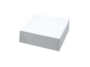 Fällbar matlåda str. 1 L150×B150×H45 mm vit papper, 500 st/fp