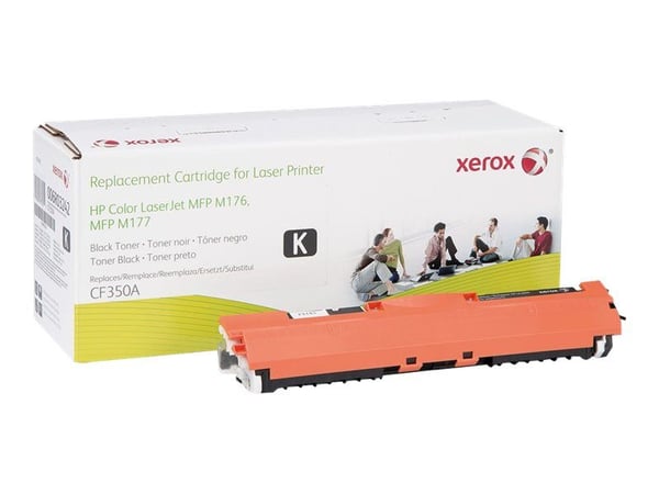 Everyday™ Mustavalko Remanufactured Toner by compatible with HP 130A (CF350A), Standard capacity, 1300 sivua, Musta, 1 kpl