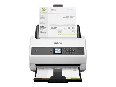 Epson WorkForce DS-870 - Dokumentskanner - Contact Image Sensor (CIS) - Dupleks - A4 - 600 dpi x 600 dpi - inntil 65 spm (mono) / inntil 65 spm (fa...