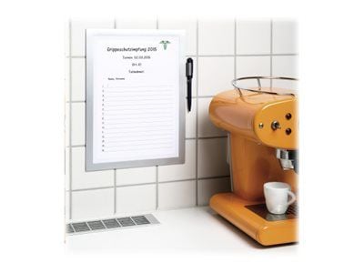 DURABLE DURAFRAME NOTE - Dokumentholder - for A4 - metallic sølv