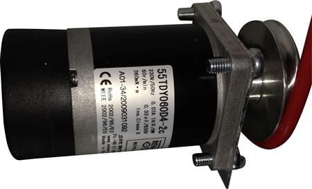 SYSTEMAIR Rotormotor Stegia til VSR300 (19427) og VSR500 (19441), 230 VAC, 60 rpm, 0,5 Nm.