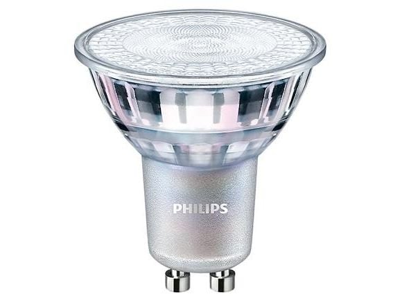 Philips MASTER LEDspot MV - LED-pære for søkelys - GU10 - 4.9 W (ekvivalent 50 W) - klasse A+ - varmt hvitt lys - 2200-2700 K