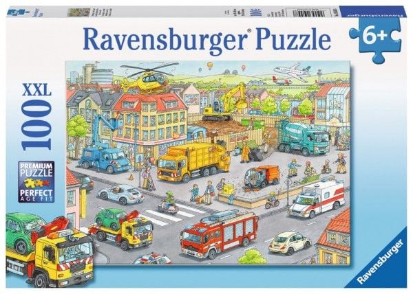 Ravensburger 4005556105588, 100 stykker, Kjøretøy, 6 år