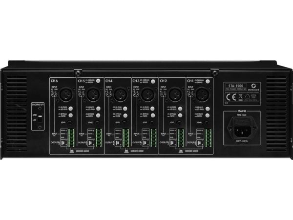 IMG Stage Line STA-1506, 1400W, 0,1 %, 80dB, 160W, 100W, 60dB