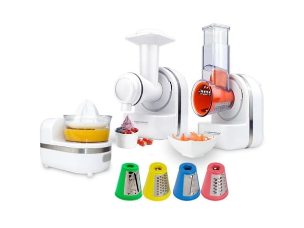 Esperanza EKM027, Electric grater, Valkoinen, Muovi, AC, 150 W, 220 - 240 V Esperanza EKM027, Electric grater, Valkoinen, Muovi, AC, 150 W, 220 - 240 V