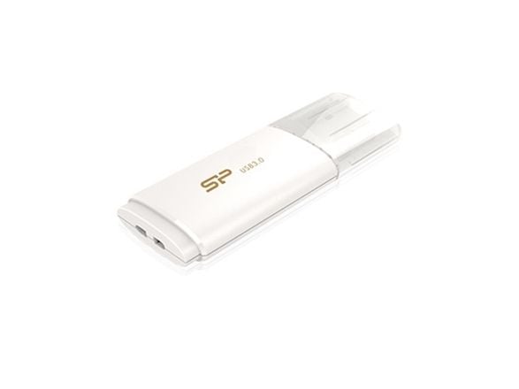 SILICON POWER Blaze B06 - USB-flashstasjon - 16 GB - USB 3.0 - skallhvit