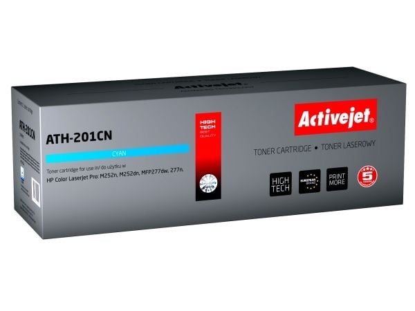 Activejet ATH-201CN, 1400 sider, Cyan, 1 stykker Activejet ATH-201CN, 1400 sider, Cyan, 1 stykker