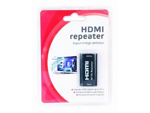 Cablexpert DRP-HDMI-02 - Video/audio ekspander - HDMI - op til 40 m