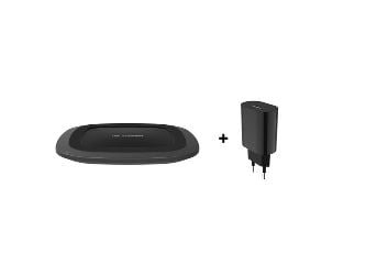 RealPower FreeCharge-10, Sisätila, 2 A, Langaton lataaminen, Musta