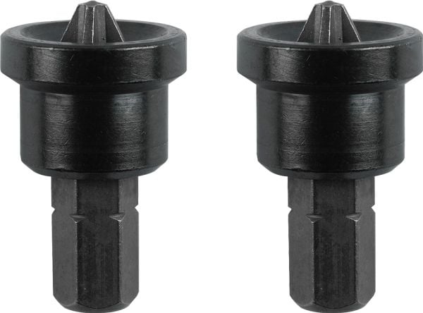 kwb 104510, 2 kpl, Phillips, PH 2, 25,4 / 4 mm (1 / 4"), Kahdeksankulmainen