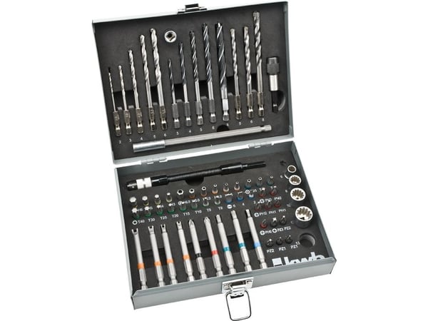 kwb 106300, Borr, Borrsats, 8 mm, 150 mm, Metall, Sten, Trä, 6,35 mm
