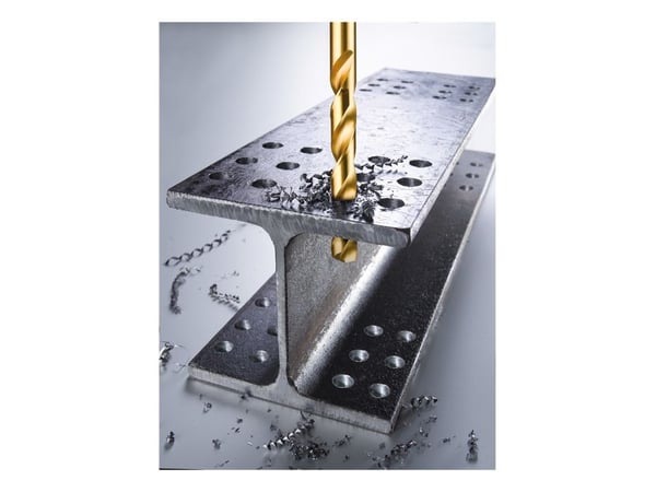 kwb 427040, Drill, Drill bit set, Høyrehåndsrotasjon, Strykejern, Plast, Blad metall, Rustfritt stål, 135°, Høy-Hastighets Stål (HHS)