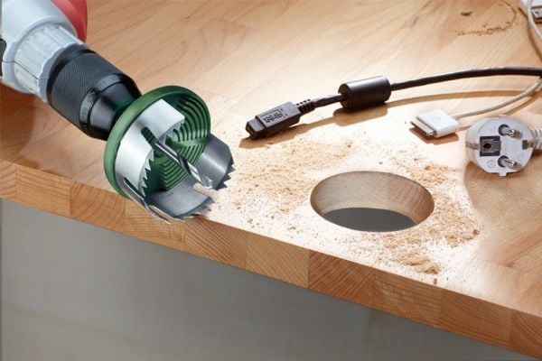 kwb ?498720, Single/enkelt, Drill, Kopper, Løvtre, Laminert Panel, Ikke-jernholdig metall, Gipsplater, Plast, Mykt tre, Tre, Grønn, Rustfritt stål,...