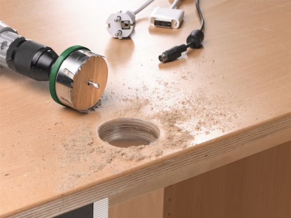 kwb ?498920, Single/enkelt, Drill, Kopper, Løvtre, Laminert Panel, Ikke-jernholdig metall, Gipsplater, Plast, Mykt tre, Tre, Grønn, Rustfritt stål,...