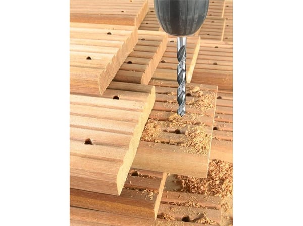 kwb 511904, Drill, Brad-punkts borekroner (spur), 4 mm, 75 mm, Sponplate, Løvtre, Gipsplater, Plast, Mykt tre, Molybden-høyhastighetsstål (HSS-M2)