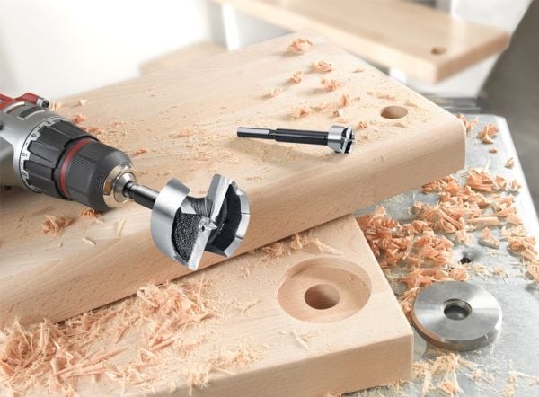kwb 706360, Drill, 6 cm, Sponplate, MDF, Mykt tre, 7483 G, 1 stykker