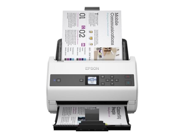 Epson WorkForce DS-970 - Dokumentskanner - Contact Image Sensor (CIS) - Dupleks - A4 - 600 dpi x 600 dpi - inntil 85 spm (mono) / inntil 85 spm (fa...