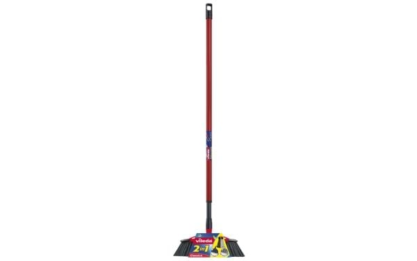 Vileda 143783, Innendørs, Sort, Grå, Rød, Myk/hard bust, Polyetylentereftalat (PET), 86 cm, 130 cm