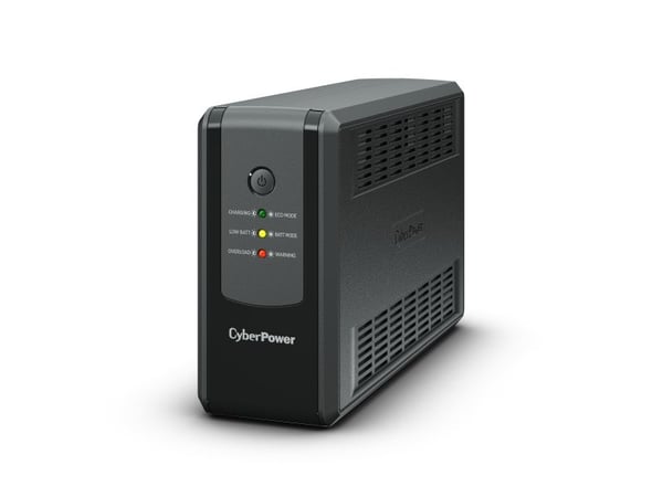 CyberPower UT Series UT650EG-FR - UPS - AC 230 V - 360 watt - 650 VA - enkeltfase - utgangskontakter: 3 - Frankrike - svart