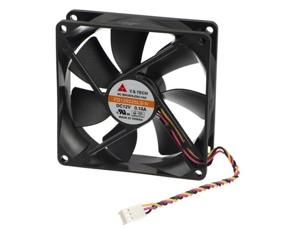 Synology Fan 92*92*25_1, Svart, 1 fläkt/-ar, DS211+, DS212, DS212+, DS212j, DS213, DS213+, DS213air, DS213j, DS214, DS214+, DS214play, DS412+,..., ...