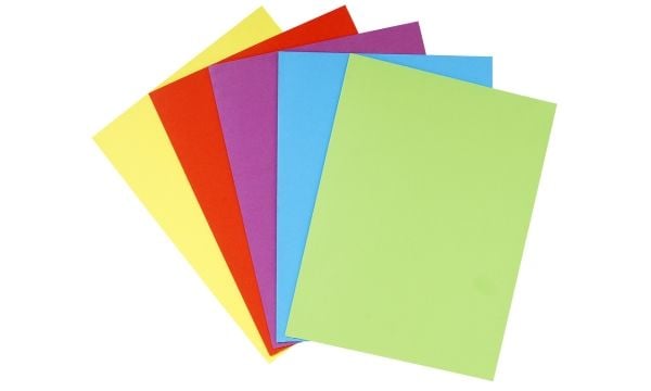 Exacompta Nature Future - Lommemappe - for A4 (210 x 297 mm) - kapasitet: 60 ark - assorterte farger (en pakke 25)