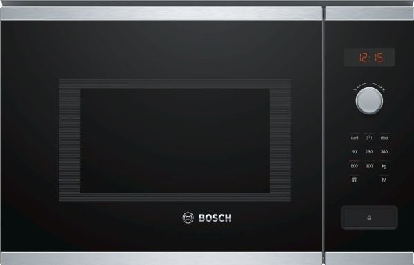 Bosch Serie | 4 BFL553MS0 - Mikrovågsugn - inbyggd - 25 liter - 900 W - rostfritt stål