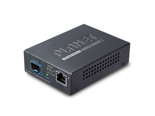 PLANET XT-705A - Fibermedieomformer - 10GbE, 5GbE, 2.5GbE - 100Base-TX, 1000Base-T, 10GBase-X, 10GBase-T, 2.5GBase-T, 5GBase-T - SFP+ / RJ-45