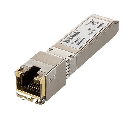 D-Link DEM 410T - SFP+ sändar/mottagarmodul - 10GbE - 10GBase-T - RJ-45 - upp till 30 m
