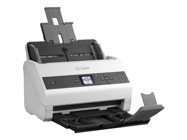 Epson WorkForce DS-870 - Dokumentskanner - Contact Image Sensor (CIS) - Dupleks - A4 - 600 dpi x 600 dpi - inntil 65 spm (mono) / inntil 65 spm (fa...