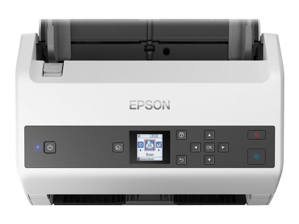 Epson WorkForce DS-870 - Dokumentskanner - Contact Image Sensor (CIS) - Dupleks - A4 - 600 dpi x 600 dpi - inntil 65 spm (mono) / inntil 65 spm (fa...