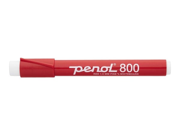 Whiteboardmarker Penol 800 rød 1,5mm (stk.)