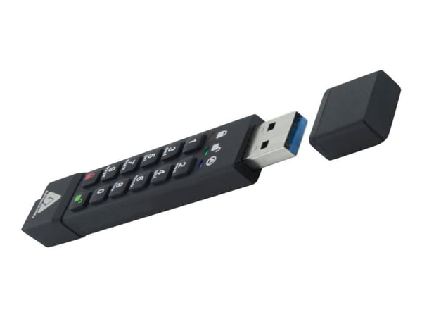 Apricorn Aegis Secure Key 3z - USB-flashstasjon - kryptert - 16 GB - USB 3.0 - FIPS 140-2 Level 3