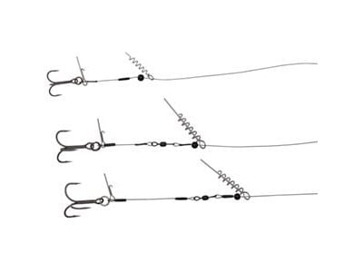 SG Utløserrigg M 40cm 22kg #1+ #1/0 2stk