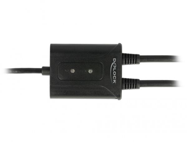 Delock USB 2.0 to 2 x serial RS-232 - Seriell adapter - USB 2.0 - RS-232 x 2