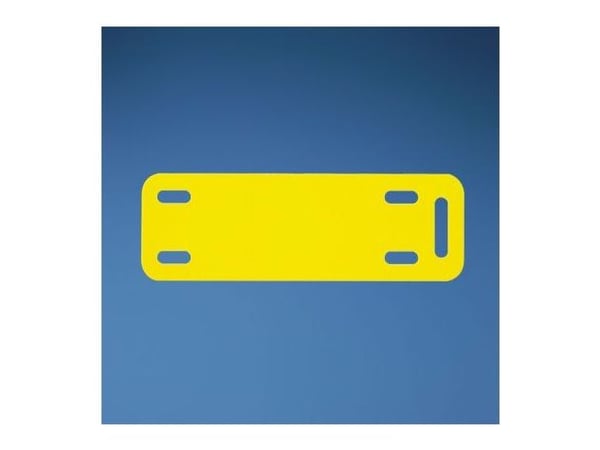 Panduit P1, Gul, Polyesteri,Polyolefiini, RoHS, 7,62 cm, 1,27 cm, 50 kpl