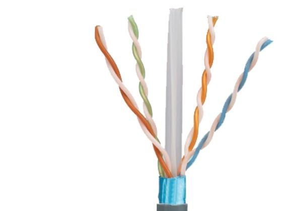 Panduit Cat 6A, 4-PR, 23 AWG, F/UTP, LSZH, Cat6a, Valkoinen