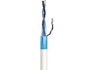 NEXANS Signalkabel skærmet, halogenfri1x2x0,6 mm PTS hvidspolekabeldiameter 3,6 mm - (100 meter)