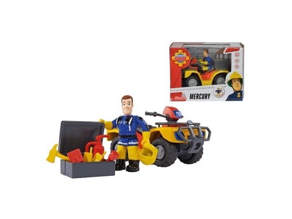 Simba Quad Fireman Sam Quad Mercury figuurin kanssa (109257657038)