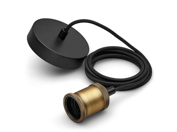 Philips Riipus Retro johto ja pistorasia E27, kultaa