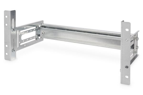 DIGITUS Professional - Rackskinneadapter - DIN-skinnemonterbar - 4U - 19"