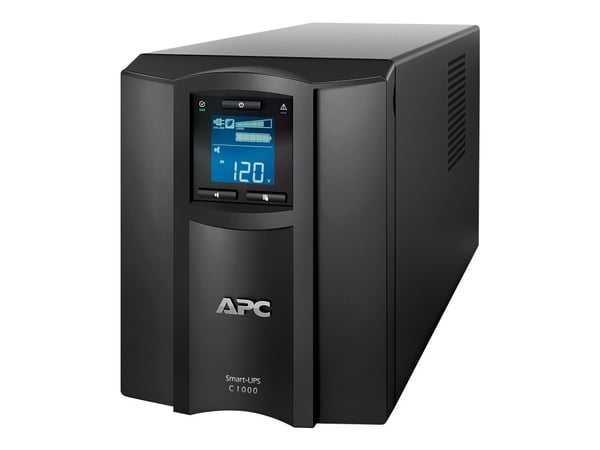 APC Smart-UPS SMC1000IC - UPS - AC 220/230/240 V - 600 watt - 1000 VA - USB - utgangskontakter: 8 - svart
