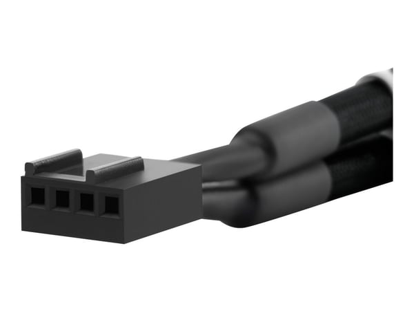 Noctua NA-SYC1 chromax.black - Viftestrømkabel - 4-pins PWM (hunn) til 4-pins PWM (hann) - 11.5 cm - svart