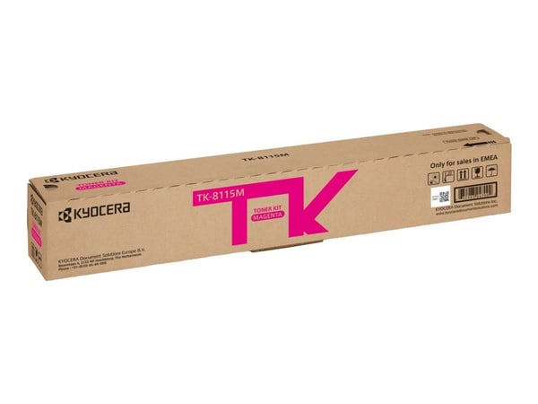Kyocera TK 8115M - Magenta - original - tonerkassett - för ECOSYS M8124cidn, M8124cidn/KL3, M8130cidn, M8130cidn/KL2, M8130cidn/KL3