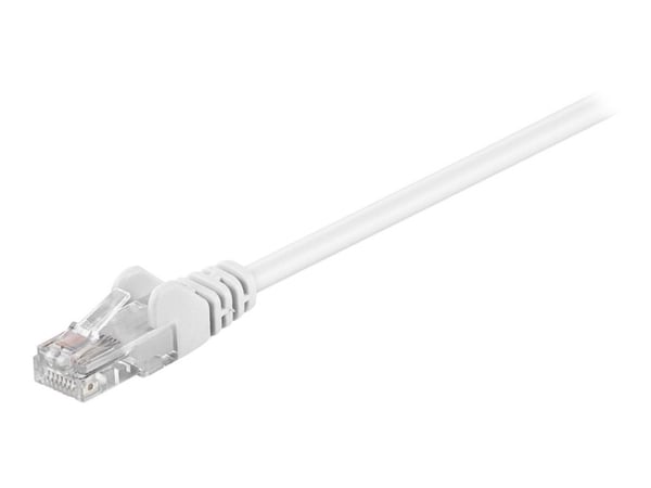 MicroConnect - Nettverkskabel - RJ-45 (hann) til RJ-45 (hann) - 7.5 m - UTP - CAT 5e - flertrådet - hvit