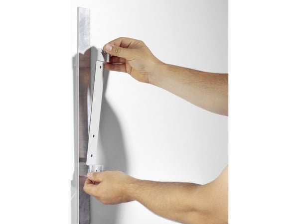 Durable Vario magnet wall 5, Vegg, Portrett, A4, Sort