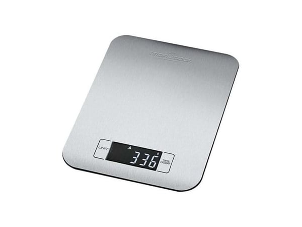 ProfiCook PC-KW 1061 - Kjøkkenvekt - rustfritt stål / svart