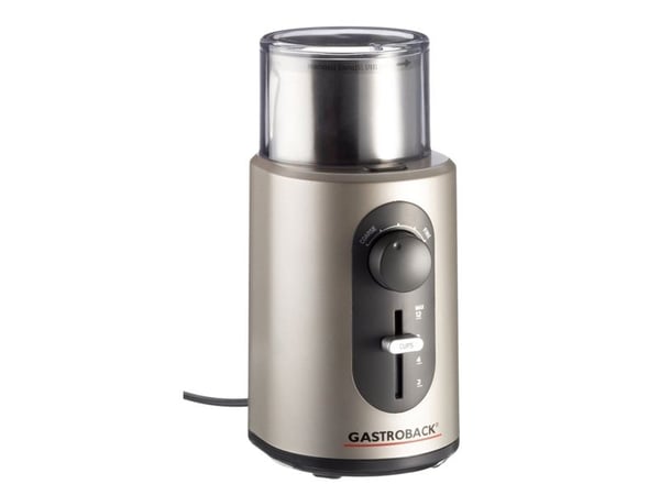 Gastroback 42601 Design Basic Kaffekvarn silver