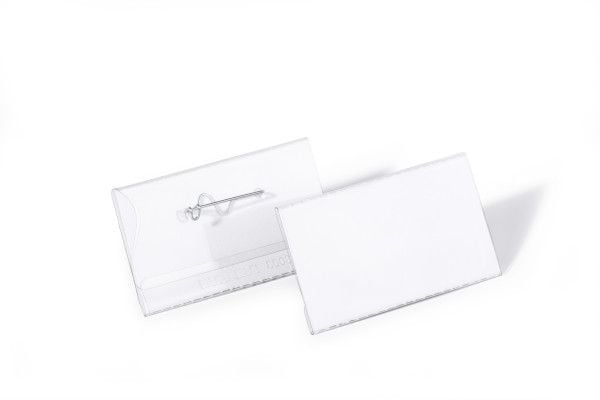 Durable 8008-19, Liggande, Transparent, 75 mm, 40 mm, 100 styck