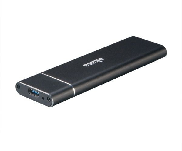 Akasa AK-ENU3M2-02 - Lagringspakning - M.2-kort - USB 3.1 (Gen 2)